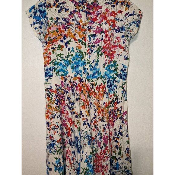 Neeru Kumar Floral Maxi Dress with Lace Top Size Small - Picture 4 of 16
